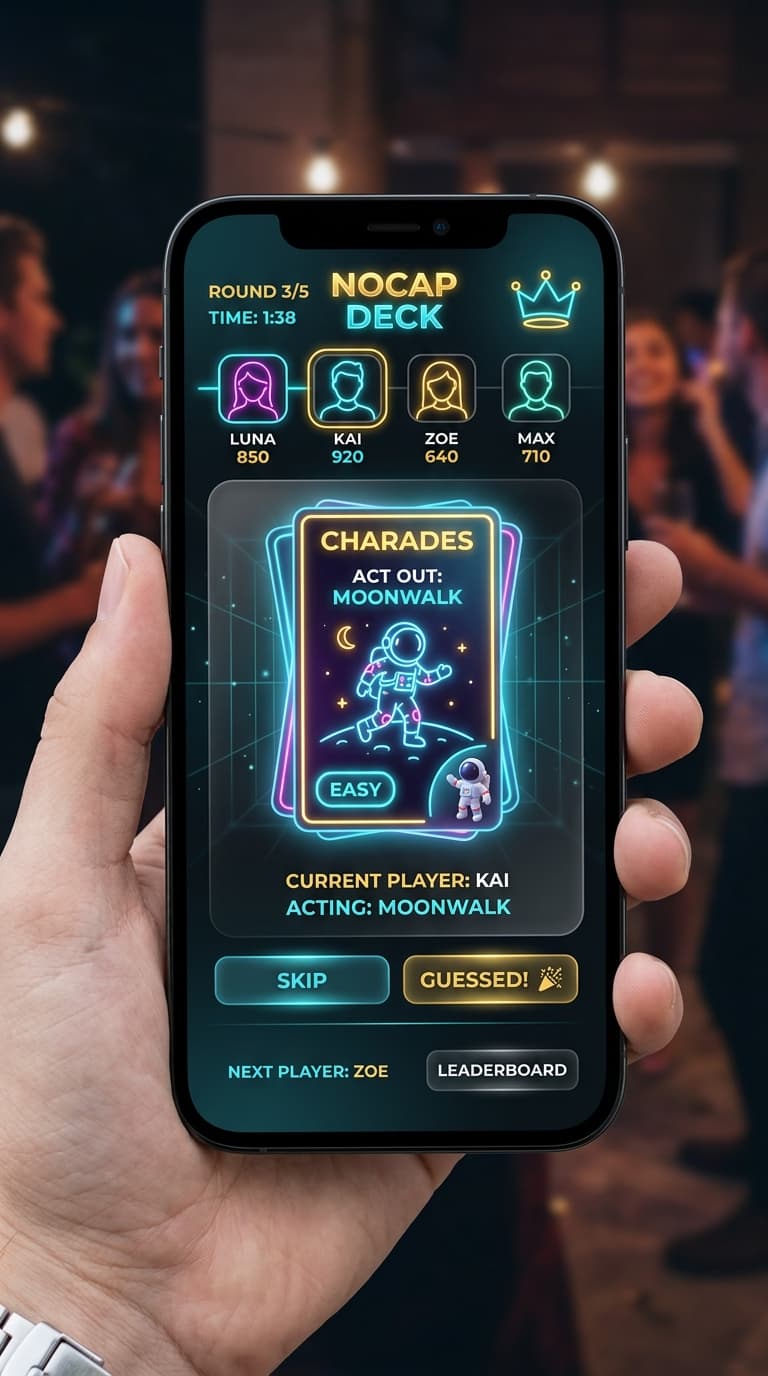 3,000+ DUMB CHARADES & MOVIE RELAYS